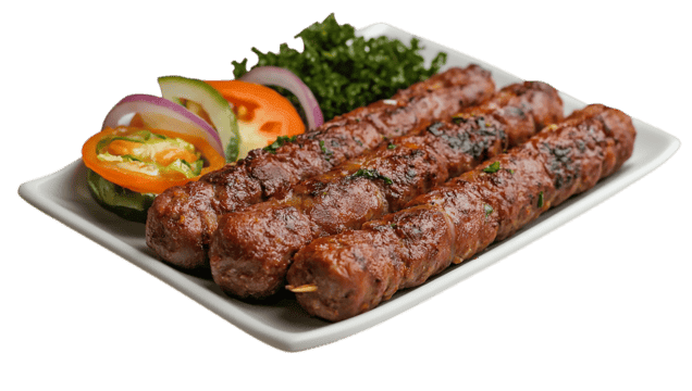 pngtree-traditional-seekh-kebab-platter-with-fresh-salad-png-image_14822592